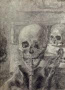 James Ensor Skeleton Musicians oil